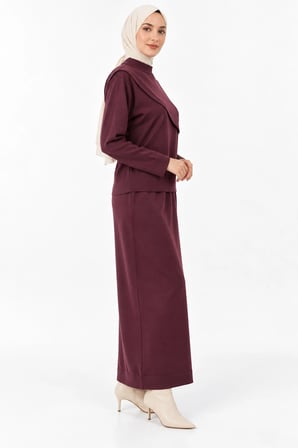 Nuss Triko 705 BORDO Triko Takım