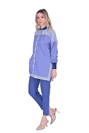 İNVEE Kareli Gömlek LACİVERT 6652