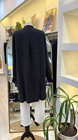 invee gomlek siyah 6674 M