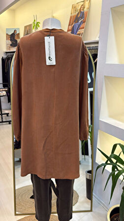 MİSSWHENCE İpek Tunik 37025 BAKİR