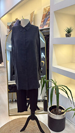 invee  Terra Kadın Gömlek 7178 siyah