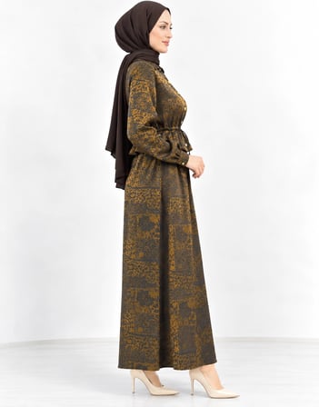 Nuss Elbise Gold 2052