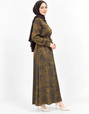 Nuss Elbise Gold 2052