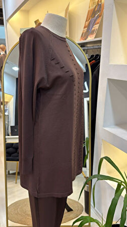 Nuss Triko Tunik 907 kahve