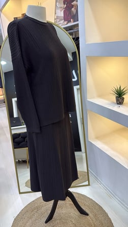 nuss triko etekli takim ANTRASİT 701