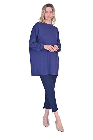 invee Basıc Tunik indigo  6977