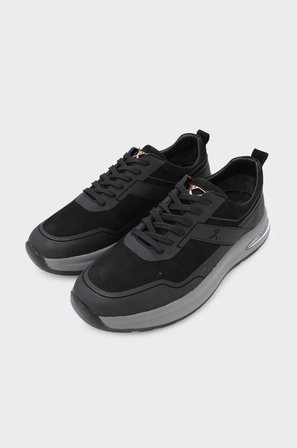 Hakiki Deri Bağcıklı Erkek Sneaker