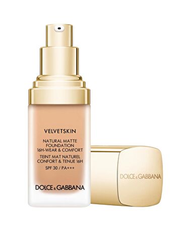 Dolce&Gabbana Velvetskin 200 Cashmere 30 ml Natural Mat Fondöten