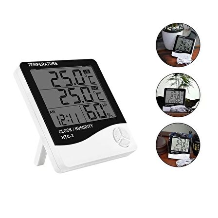 HTC-2 Dijital Termometre (Alarmlı)
