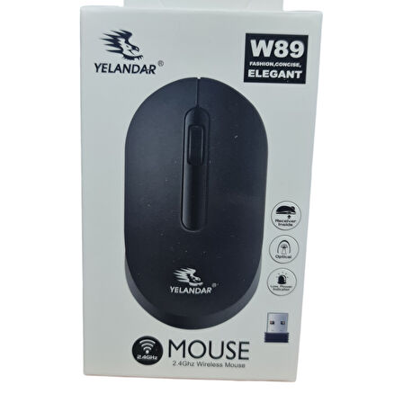 4 Tuşlu Kablosuz Bilgisayar Faresi W89 - Kablosuz Mouse