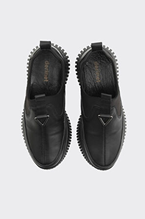 Casual Hakiki Deri Kadın Ayakkabı