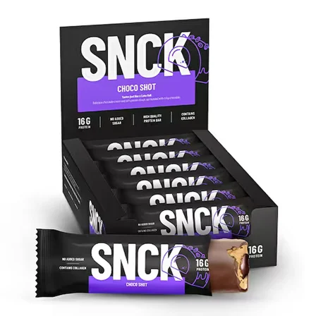 Snck Yüksek Protein Bar 55 Gr 12 Adet - ÇİKOLATA YER FISTIĞI