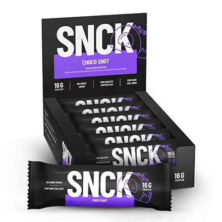 Snck Yüksek Protein Bar 55 Gr 12 Adet - ÇİKOLATA YER FISTIĞI