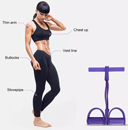 Body Trimmer Orjinal Ürün 4 Lastikli Mor Renk