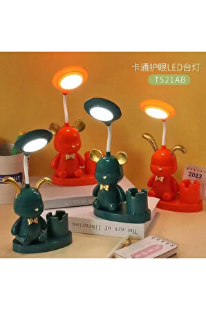 Kalem Sevimli Tavşan Şarjlı Masa Lambası