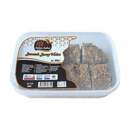 EGE HELVA Susamlı Saray Helva 500 gr x 3 Adet
