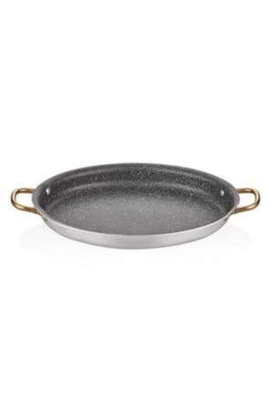 Alu Granit Oval Omlet Tava 28*21*4cm