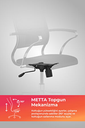 Ergolife Sit Air-180 Ergonomik Yönetici Koltuğu / Ofis  Sandalyesi - 574.5D.40.2A2