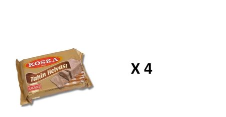 Koska Kakaolu Helva 500 gr X 4 Adet