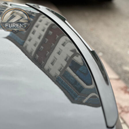 Ford Focus 2-2,5 Bagaj Üstü Slim Yarasa Spoiler Piano Black Parlak Siyah