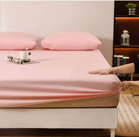 TOTEM Ranforce Pamuklu Yastık Kılıflı Lastikli Çarşaf Takımı Çift Kişilik 160 x 200