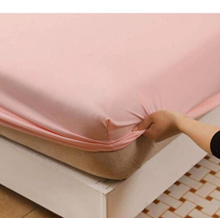 TOTEM Ranforce Pamuklu Yastık Kılıflı Lastikli Çarşaf Takımı Çift Kişilik 160 x 200