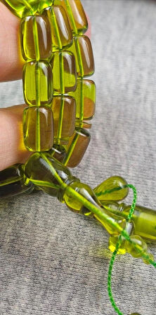 Natural Alman Ateş kehribar