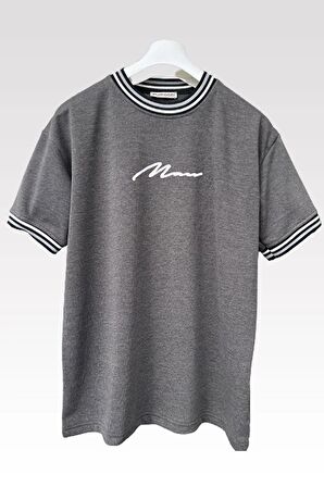 Unisex Beyaz Yeni Sezon Trapstar Baskılı Oversize Yazlık T-shirt
