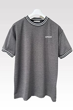 Unisex Beyaz Yeni Sezon Trapstar Baskılı Oversize Yazlık T-shirt