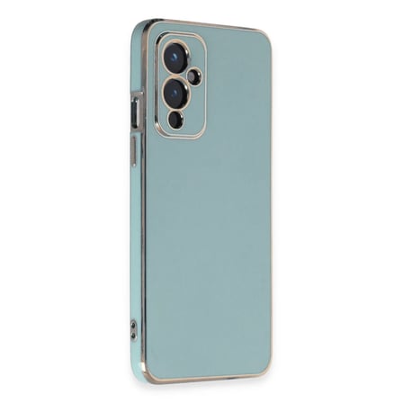 One Plus 9 Kılıf Volet Silikon - Açık Yeşil