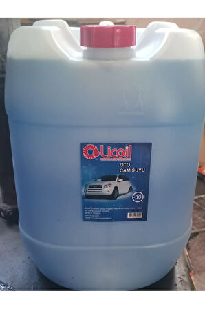 Licoil Antifrizli Oto Cam Suyu -30c Derece 30 Litre bidon