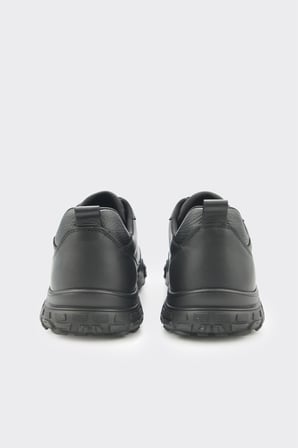 Hakiki Deri Bağcıklı Erkek Sneaker