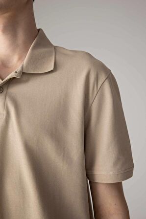 DeFacto Regular Fit Kısa Kollu Basic Düz Pike Kumaş Polo Tişört C1293AX24SPBG684