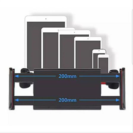 Universal Telefon & Tablet Tutucu - Koltuk Arkası