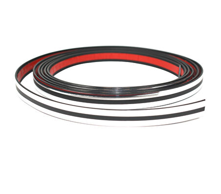 Çift Şerit Krom 15 mm 3 metre Nikelaj Şerit