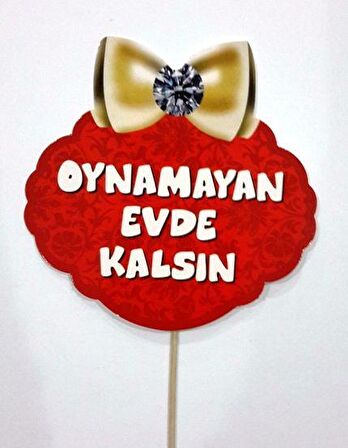 KONUŞMA BALONU OYNAMAYAN EVDE KALSIN