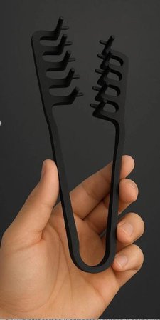Saç Şekillendirici Sihirli Tarak, Dalgalı ve Kıvırcık Saçlar Için Mucizevi Tasarım SMPKOZMETİK
