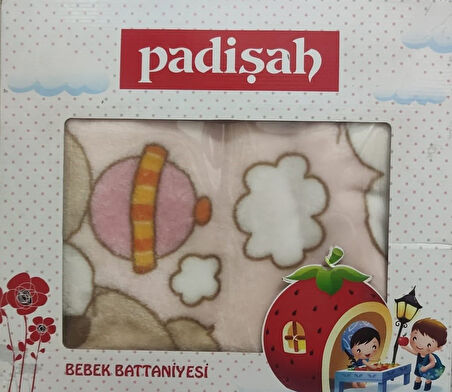 Padişah Baby Embos Vizon Bebek Battaniyesi