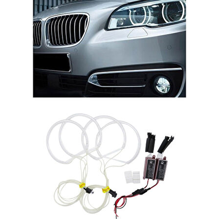 Bmw E46 Beyaz Far İçi Angel Led Halka