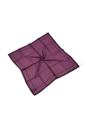 Mısırlı Eşarpları Monogram Silky Kadın Eşarp