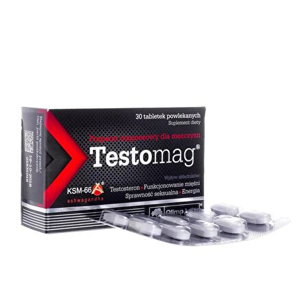 Olimp Testomag Ksm66 Ashwagandha + ZMA - 30 Tablets