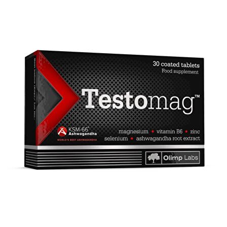 Olimp Testomag Ksm66 Ashwagandha + ZMA - 30 Tablets