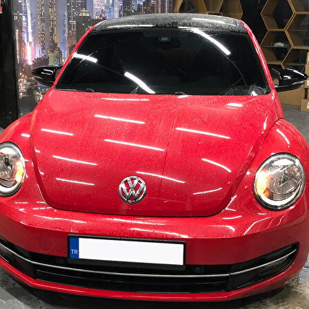   Volksvogen New Beetle 2011-2019 Batman Yarasa Ayna Kapağı Piano Black Abs Plastik