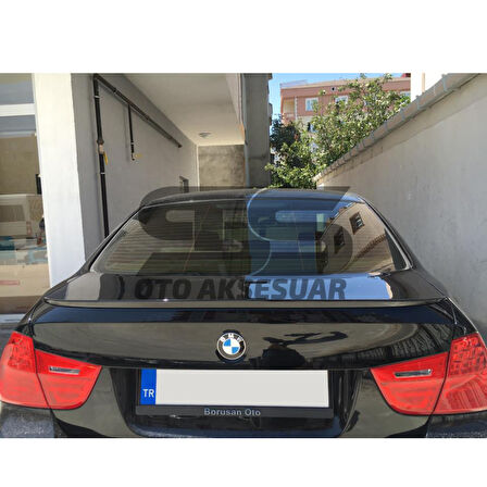  Bmw E90 318 320 325 330 Bagaj Üstü Spoiler Piano Black