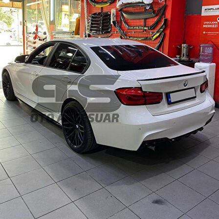  Bmw F30 318 320 325 330 Bagaj Üstü Spoiler Piano Black