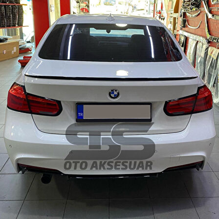  Bmw F30 318 320 325 330 Bagaj Üstü Spoiler Piano Black