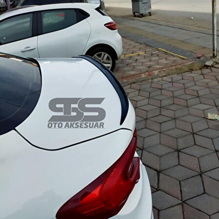  Fiat Egea Bagaj Üstü Slim Spoiler Parlak Siyah