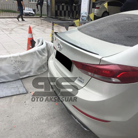  Hyundai Elantra 2012-2017 Bagaj Üstü Spoiler Bagaj Çıtası Piano Black