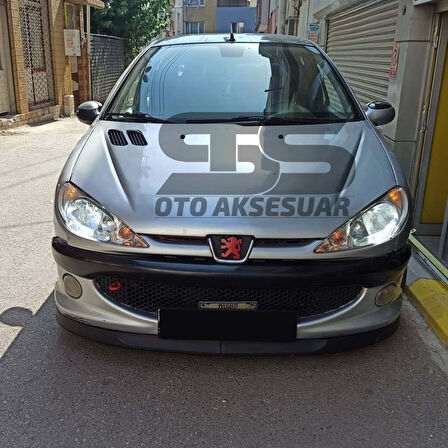  Peugeot 206 Lip Üniversal 2 Parça Astra H Tipi Esnek Tampon Eki