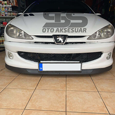  Peugeot 206 Lip Üniversal 2 Parça Astra H Tipi Esnek Tampon Eki